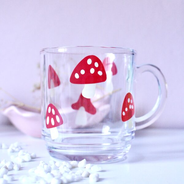 Taza Hongos Rojos
