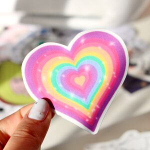 Rainbow Heart