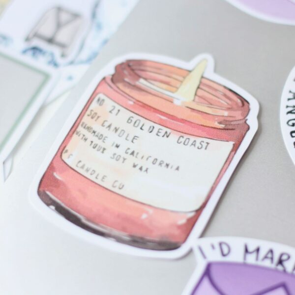 Pink Candle