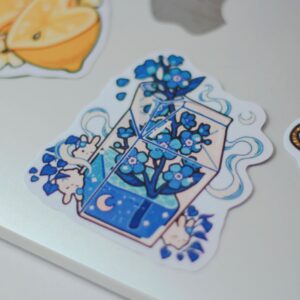 Flower Milk Blue