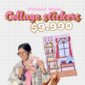 Collage de Stickers: Rincón Cálido